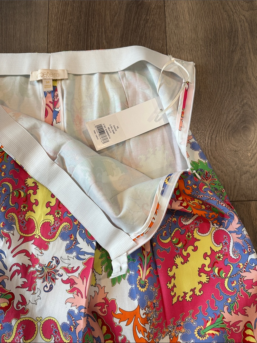 Etcetera Paisley Skirt - Picture 5 of 8